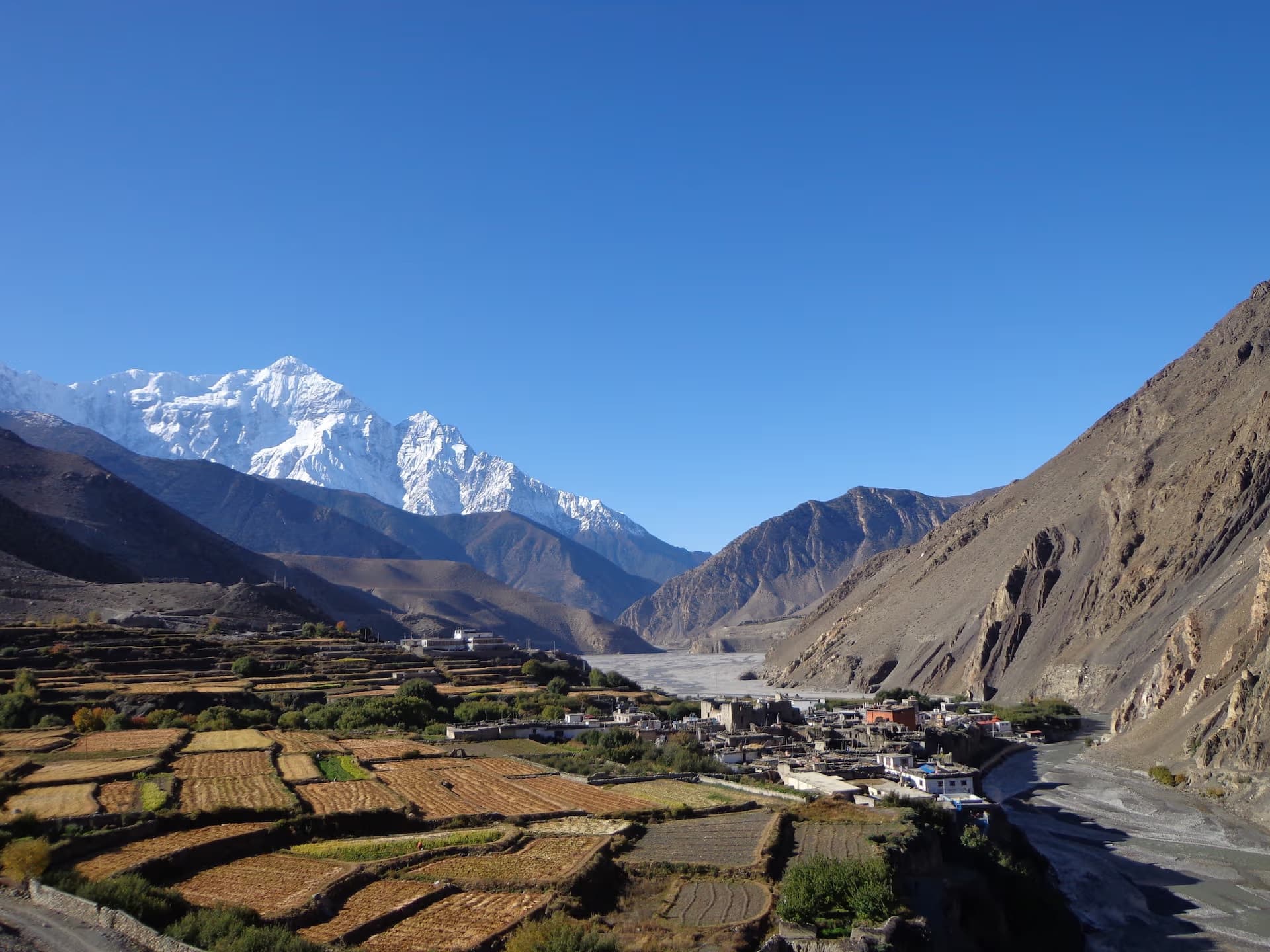 The Walled City of Lo Manthang
