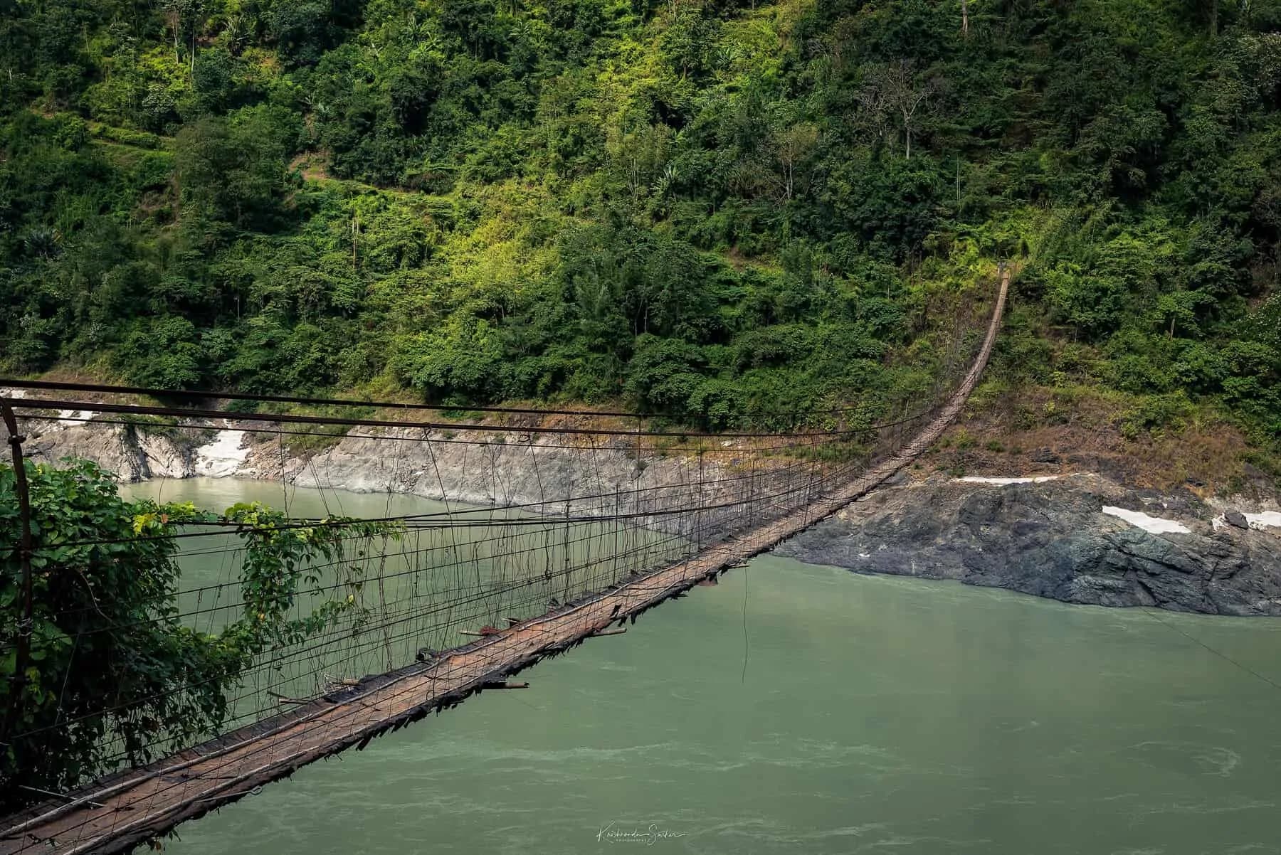 Navigate the deep jungles and suspension bridges of the Nyishi tribal belt.